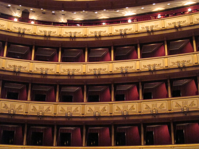seating, Vienna Opera House